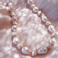 - Baroque Pearl Puka Shell Necklace - Kakahi - ke aloha jewelry