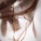 Gold Necklace - Basic Gold Box Chain Necklace - Iolani - ke aloha jewelry