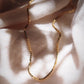 Gold Necklace - Basic Gold Box Chain Necklace - Iolani - ke aloha jewelry