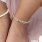 Anklets - Chunky Gold Paperclip Chain Anklet - Hie - ke aloha jewelry