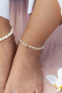 Anklets - Chunky Gold Paperclip Chain Anklet - Hie - ke aloha jewelry