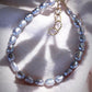 Anklets - Chunky Gray Pearl Anklet - Ala - ke aloha jewelry
