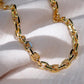 - Chunky Paperclip Link Gold Chain Necklace - Nāwai - ke aloha jewelry