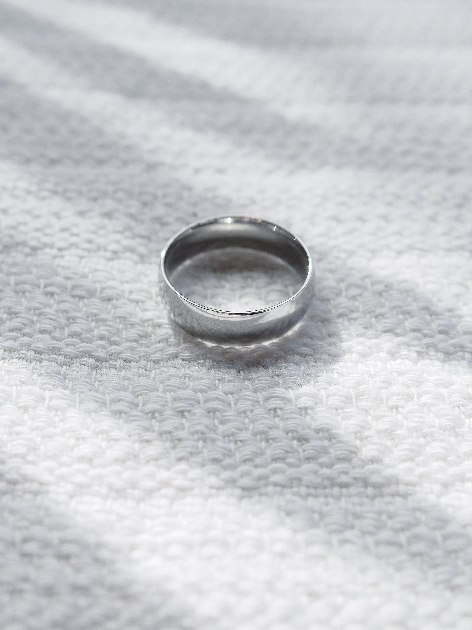 Rings - Classic Unisex Men's Stainless Steel Band Ring - Kimo - ke aloha jewelry