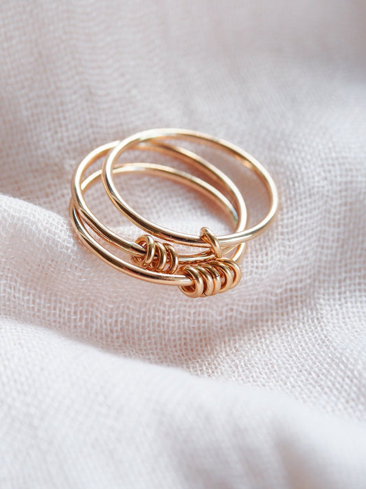 Rings - Custom Gold Mother's Ring - Nahiku - ke aloha jewelry