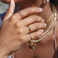 Rings - Custom Gold Mother's Ring - Nahiku - ke aloha jewelry