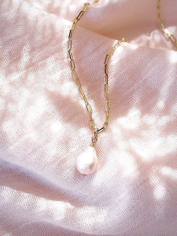 - Dainty Baroque Pearl Necklace - Kēhau - ke aloha jewelry