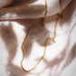 Gold Necklace - Dainty Basic Gold Curb Link Necklace - Keanu - ke aloha jewelry