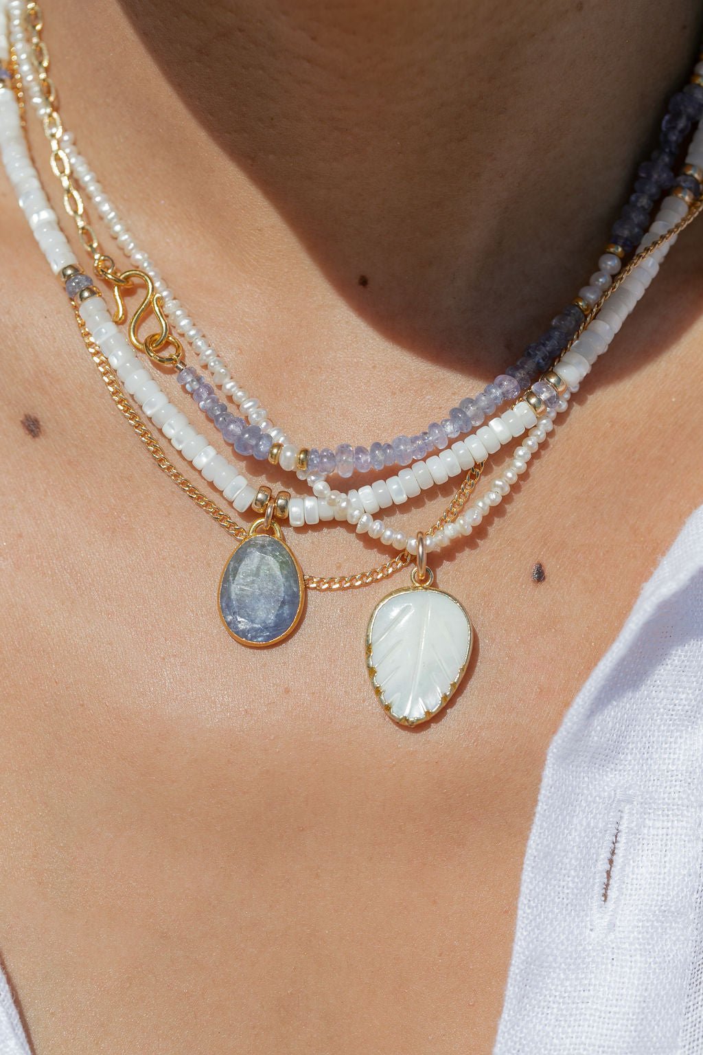 Gold Necklace - Dainty Basic Gold Curb Link Necklace - Keanu - ke aloha jewelry