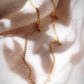 Gold Necklace - Dainty Basic Gold Curb Link Necklace - Keanu - ke aloha jewelry