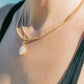 Gold Necklace - Dainty Gold Ball Chain Necklace - Kaila II - ke aloha jewelry