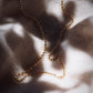 Gold Necklace - Dainty Gold Ball Chain Necklace - Kaila II - ke aloha jewelry