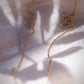 Gold Necklace - Dainty Gold Ball Chain Necklace - Kaila II - ke aloha jewelry