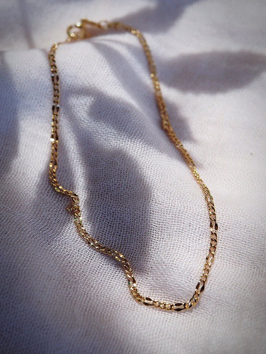 Anklets - Dainty Link Chain Anklet - Nanea - ke aloha jewelry