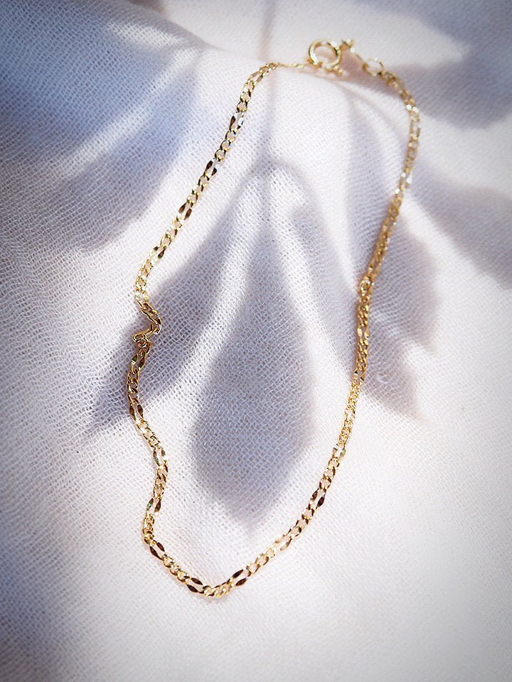 Anklets - Dainty Link Chain Anklet - Nanea - ke aloha jewelry