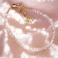 - Dainty Organic White Pearl Bracelet - Kale'a - ke aloha jewelry