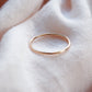 Rings - Dainty Smooth Gold Stack Ring - Kaipo - ke aloha jewelry