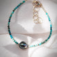 Dainty Gold Turquoise Tahitian Pearl Bracelet - Gold Ipo