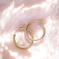 - Everyday Gold Filled Hoops - Ahulani - ke aloha jewelry