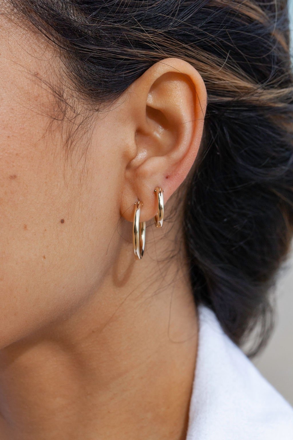 - Everyday Gold Filled Hoops - Ahulani - ke aloha jewelry