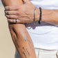 Stainless Steel Bracelet - Flat Woven Men's Stainless Steel Bracelet - Aoloa - ke aloha jewelry