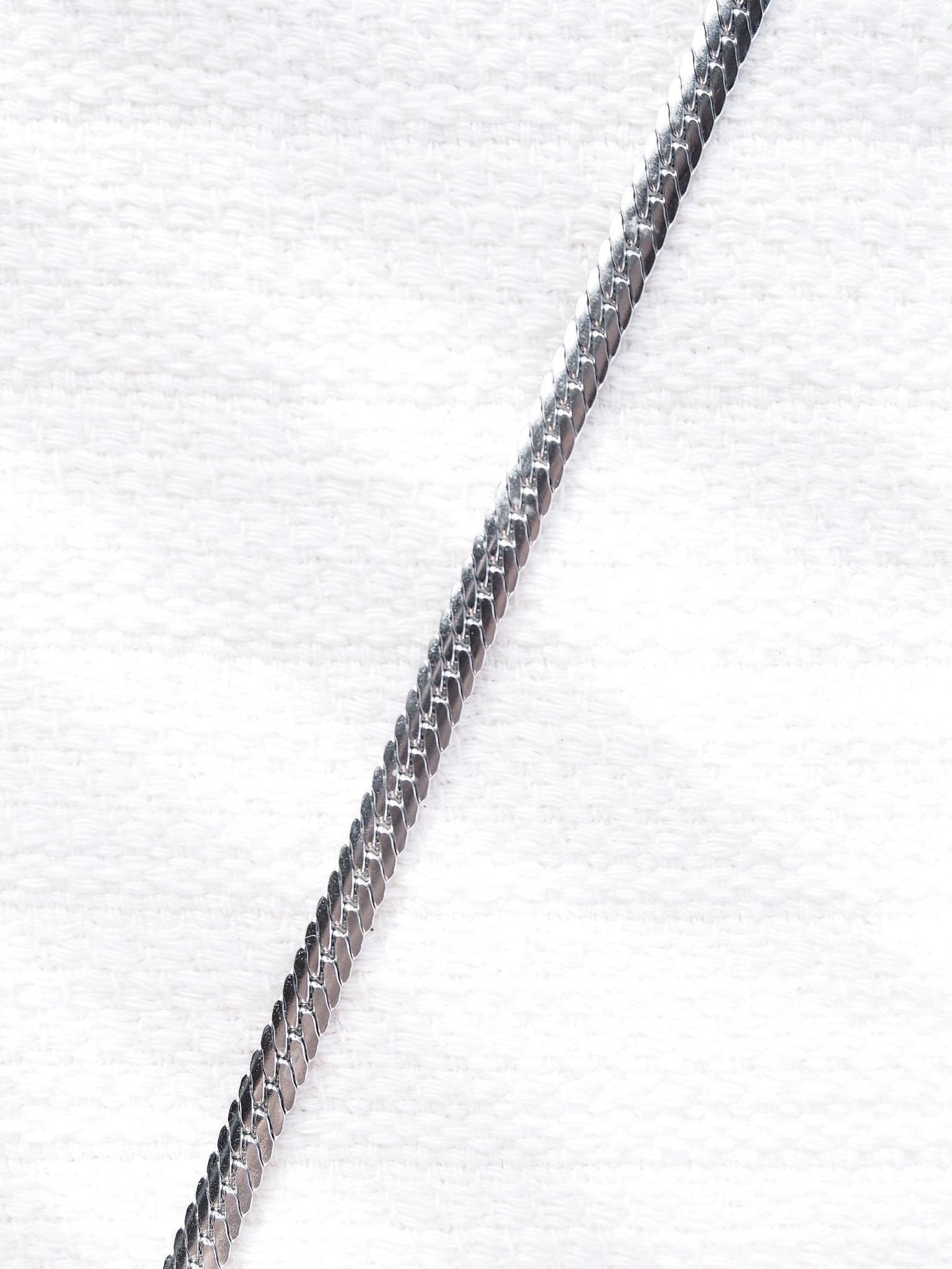 Stainless Steel Bracelet - Flat Woven Men's Stainless Steel Bracelet - Aoloa - ke aloha jewelry