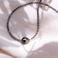 Gold Necklace - Genuine Tahitian Pearl Choker Necklace - Kaimalie - ke aloha jewelry