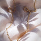 Gold Necklace - Gold Ball Chain Necklace - Kaila - ke aloha jewelry