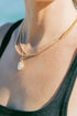Gold Necklace - Gold Ball Chain Necklace - Kaila - ke aloha jewelry