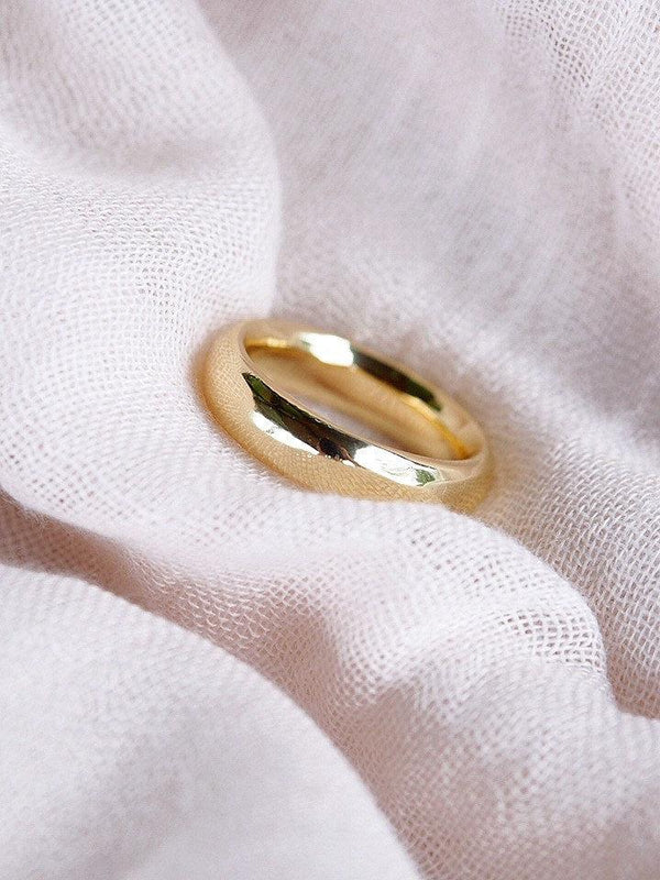 Rings - Gold Band Ring - Kahoni - ke aloha jewelry