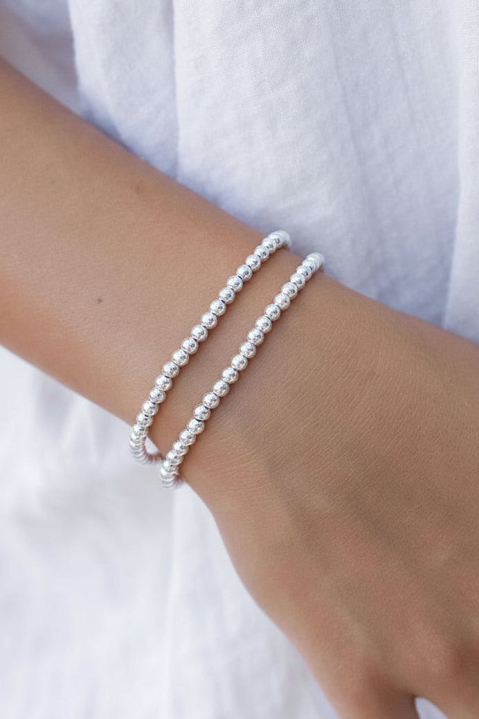 Gold Bracelet - Gold Bead Bracelet - Lana - ke aloha jewelry