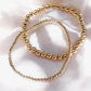 Gold Bracelet - Gold Bead Bracelet - Lana - ke aloha jewelry