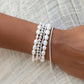 Gold Bracelet - Gold Bead Bracelet - Lana - ke aloha jewelry