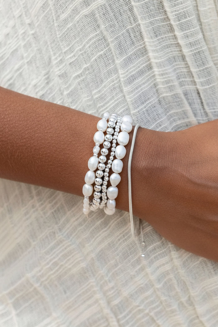 Gold Bracelet - Gold Bead Bracelet - Lana - ke aloha jewelry