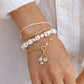 - Gold Chain Puka Charm Bracelet - Kaihohonu - ke aloha jewelry