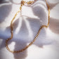 Anklets - Gold Curb Chain Anklet - Kalena - ke aloha jewelry