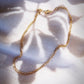 Anklets - Gold Curb Chain Anklet - Kalena - ke aloha jewelry
