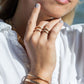 Rings - Gold Double Cuff Ring - Kau'i - ke aloha jewelry