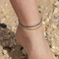 Anklets - Gold Figucci Chain Anklet - Makani - ke aloha jewelry