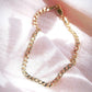 - Gold Filled Curb Chain Bracelet - ke aloha jewelry