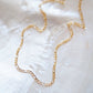 Gold Necklace - Gold Filled Dainty Figaro Chain Necklace - Halani - Ke Aloha Jewelry