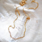 Gold Necklace - Gold Filled Dainty Figaro Chain Necklace - Halani - Ke Aloha Jewelry