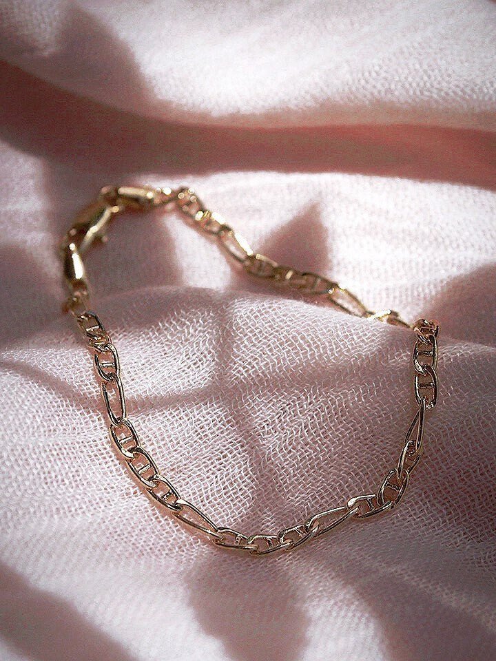 - Gold Filled Figucci Chain Bracelet - ke aloha jewelry