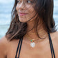 Gold Necklace - Gold Filled Heavy Rolo Chain Necklace with Focal Clasp - Lilo - Ke Aloha Jewelry