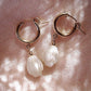 - Gold Filled Pikake Hoop Earrings - Healani - ke aloha jewelry