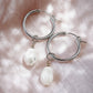 - Gold Filled Pikake Hoop Earrings - Healani - ke aloha jewelry