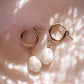 - Gold Filled Pikake Hoop Earrings - Healani - ke aloha jewelry