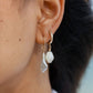 - Gold Filled Pikake Hoop Earrings - Healani - ke aloha jewelry