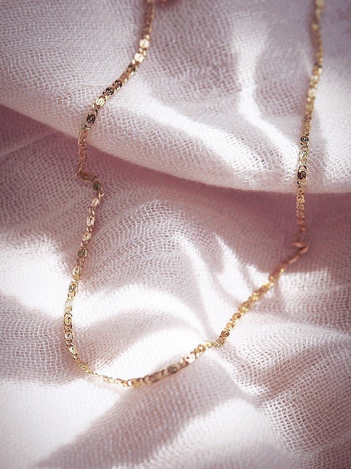 - Gold Filled Snail Chain Necklace - ke aloha jewelry