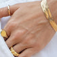 Gold Bracelet - Gold Herringbone Bracelet - Konani - Ke Aloha Jewelry